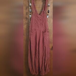 1st-Urbanfit Rust Color Romper/ Onsie